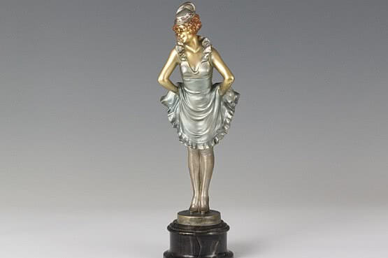 ☑️ Art Deco Josef Lorenzl Bronze Sculpture For Sale