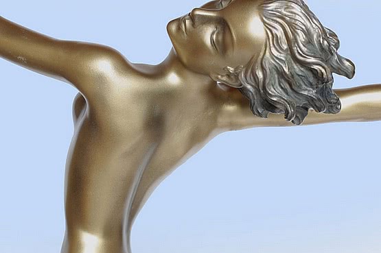 ☑️ large Josef Lorenzl bronze
