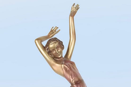 ☑️ art deco Josef Lorenzl bronze